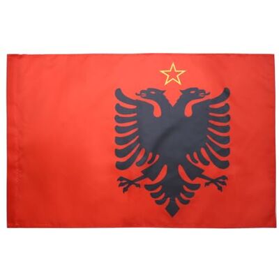 Albania - Staatsflagge 1946-1992 - 90x60cm - Flag Albania - Staatsflagge 1946-1992 - 90x60cm - Flag
