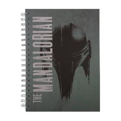 CoolPack 60039PTR, B5 Spiral note book, 100 sheets, check, Disney 100 Black Collection Mandalorian CoolPack 60039PTR, B5 Spiral note book, 100 sheets, check, Disney 100 Black Collection Mandalorian