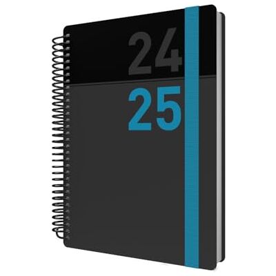 Collins Delta Jahresplaner, A5, Tagesansicht, akademisches Jahr 2024–25, Blau, Tageszeitschrift für Schüler, Lehrer und Akademiker, FP51M.60-2425, August 2024 bis August 2025 Collins Delta Jahresplaner, A5, Tagesansicht, akademisches Jahr 2024–25, Blau, Tageszeitschrift für Schüler, Lehrer und Akademiker, FP51M.60-2425, August 2024 bis August 2025
