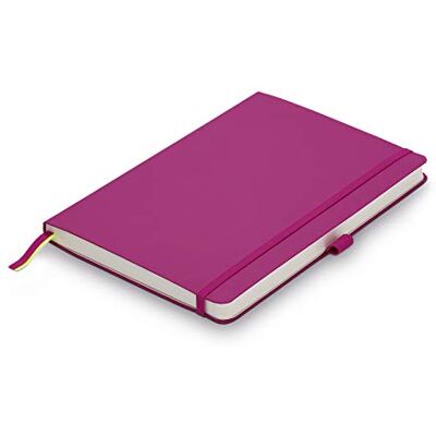 Lamy paper Softcover A5 Notizbuch 810 – Format DIN A5 (145 x 210 mm) in pink mit -Lineatur, 192 Seiten und elastischem Verschlussband Lamy paper Softcover A5 Notizbuch 810 – Format DIN A5 (145 x 210 mm) in pink mit -Lineatur, 192 Seiten und elastischem Verschlussband
