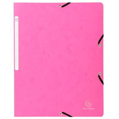 Exacompta 5560E 25er Pack Eckspanner-Mappe. Aus extra starkem Manila-Karton DIN A4 mit 2 Gummizügen und Rückenschild fuchsia Sammelmappe Dokumentenmappe Exacompta 5560E 25er Pack Eckspanner-Mappe. Aus extra starkem Manila-Karton DIN A4 mit 2 Gummizügen und Rückenschild fuchsia Sammelmappe Dokumentenmappe