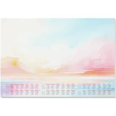 Sigel H6313 Papier-Schreibtischunterlage DIN A2, Kalender 2026 2028, 30 Blatt, Schreibunterlage aus nachhaltigem Papier Sigel H6313 Papier-Schreibtischunterlage DIN A2, Kalender 2026 2028, 30 Blatt, Schreibunterlage aus nachhaltigem Papier