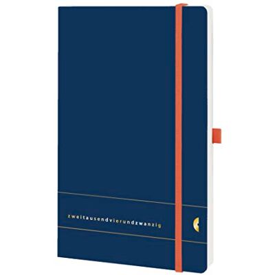 Chronoplan 50484 Buchkalender Kalendarium 2024 (Terminplaner A5 (135x210mm) mit Softcover, Wochenplaner, 1 Woche auf 2 Seiten, mit Stiftschlaufe, Einmerkband, Gummiverschluss) Elementary, Dunkelblau Chronoplan 50484 Buchkalender Kalendarium 2024 (Terminplaner A5 (135x210mm) mit Softcover, Wochenplaner, 1 Woche auf 2 Seiten, mit Stiftschlaufe, Einmerkband, Gummiverschluss) Elementary, Dunkelblau