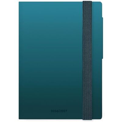 LEGAMI – Wochenplaner 2026–2027, Deep Teal, 16 Monate, klein, Tagebuch von September 2026 bis Dezember 2027, mit Notizbuch, FSC-zertifiziertem Papier, mit Monatsplaner, 9,5 x 13,5 cm LEGAMI – Wochenplaner 2026–2027, Deep Teal, 16 Monate, klein, Tagebuch von September 2026 bis Dezember 2027, mit Notizbuch, FSC-zertifiziertem Papier, mit Monatsplaner, 9,5 x 13,5 cm