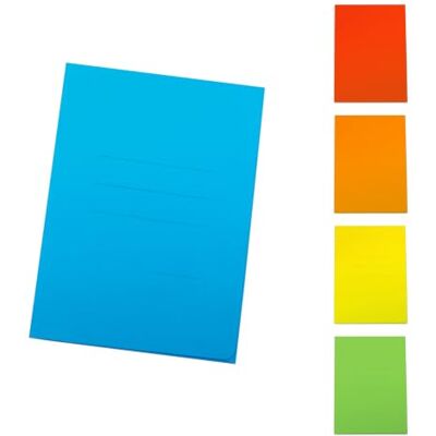 Blasetti Ordner mit 3 Klappen aus robustem Karton, FSC-zertifiziert, Mix Farben, Ordner für Dokumente, Format 25 x 35 cm, Packung mit 25 Stück, Papier 200 g Blasetti Ordner mit 3 Klappen aus robustem Karton, FSC-zertifiziert, Mix Farben, Ordner für Dokumente, Format 25 x 35 cm, Packung mit 25 Stück, Papier 200 g