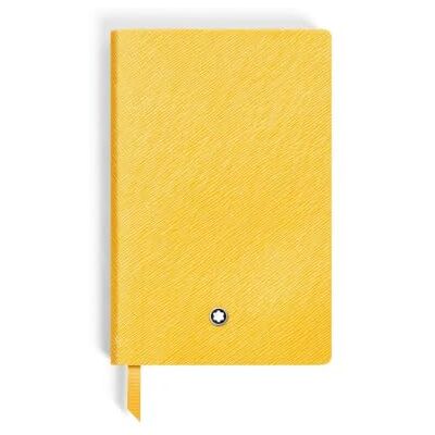 MONTBLANC Notebook Small Modena Yellow, Lined MONTBLANC Notebook Small Modena Yellow, Lined