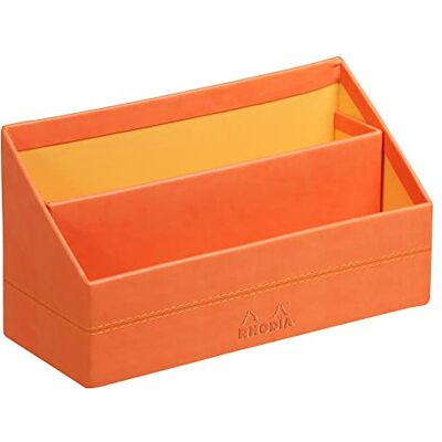 Rhodia 318944C Briefablage 10x25x31m Kunstleder Tangerine Rhodia 318944C Briefablage 10x25x31m Kunstleder Tangerine
