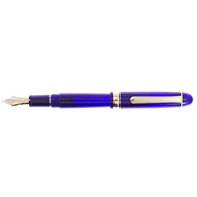 Platinum Japanischer Century/Füllfederhalter Blue #3776 / Feder: Musik/Music nib/PNBM-20000#51//Handgefertigt/Feder aus 14-Karätigem Gold/mit Geschenkbox/Füllhalter Platinum Japanischer Century/Füllfederhalter Blue #3776 / Feder: Musik/Music nib/PNBM-20000#51//Handgefertigt/Feder aus 14-Karätigem Gold/mit Geschenkbox/Füllhalter
