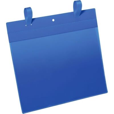Durable Gitterboxtasche (A4 quer) Packung à 50 Stück blau, 175107 Durable Gitterboxtasche (A4 quer) Packung à 50 Stück blau, 175107