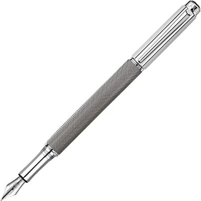 Caran d'Ache momentissimo Ivanhoe, silber M silberner Füllfederhalter für Sie und Ihn, CD4490.014 Caran d'Ache momentissimo Ivanhoe, silber M silberner Füllfederhalter für Sie und Ihn, CD4490.014