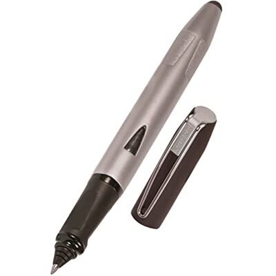 Online Rollerball Switch Plus Silver, Tintenpatronen-Rollerball und Touchpen in einem, Multifunktions-Stift für Büro oder Grundschule, für Standard-Tintenpatronen Online Rollerball Switch Plus Silver, Tintenpatronen-Rollerball und Touchpen in einem, Multifunktions-Stift für Büro oder Grundschule, für Standard-Tintenpatronen