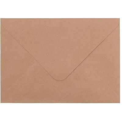 Creative Florence Briefumschläge Kraft 120 gms Selbstklebende Umschläge Ohne Fenster für Briefpapier, Karten Basteln, Einladungen und Postkarten 11,4 x 16,2 cm (C6) Creative Florence Briefumschläge Kraft 120 gms Selbstklebende Umschläge Ohne Fenster für Briefpapier, Karten Basteln, Einladungen und Postkarten 11,4 x 16,2 cm (C6)