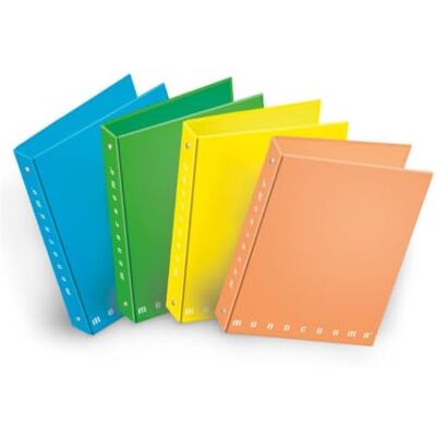 Pigna , A4 Ringbuch MONOCROMO Fluo, Ringbuch, fluoreszierende Farben, Organisation von Dokumenten, Format 27x32 cm, 5 Stück. Pigna , A4 Ringbuch MONOCROMO Fluo, Ringbuch, fluoreszierende Farben, Organisation von Dokumenten, Format 27x32 cm, 5 Stück.