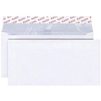 ELCO 60281 Briefumschläge ohne Fenster, Format C5/6, Weiß, 500 Stück ELCO 60281 Briefumschläge ohne Fenster, Format C5/6, Weiß, 500 Stück