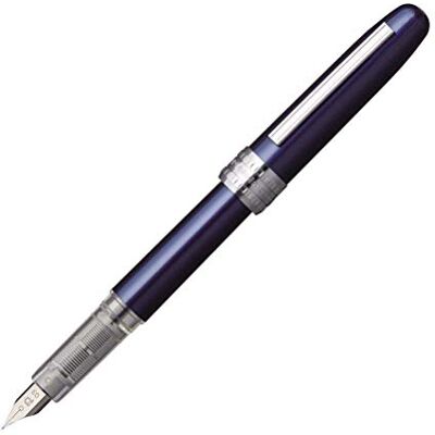 Platinum Plaisir PGB-1000#56 Füllfederhalter/Federstärken: F fein/Farbe: Blue/Blau/Handgefertigt/Kunststoffverpackung/Füllhalter Platinum Plaisir PGB-1000#56 Füllfederhalter/Federstärken: F fein/Farbe: Blue/Blau/Handgefertigt/Kunststoffverpackung/Füllhalter