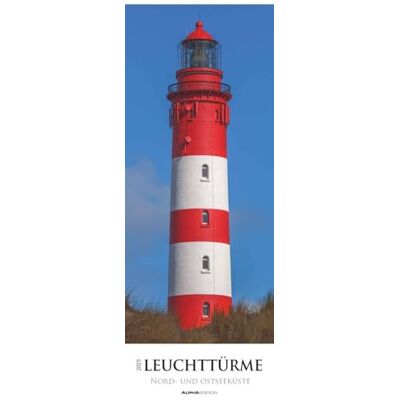 Alpha Leuchttürme Nord- und Ostseeküste 2025 Streifenkalender XXL, 25x69cm, Kalender mit ausdrucksstarken Bildern, Beschreibungen, Notizmöglichkeiten und internationales Kalendarium Alpha Leuchttürme Nord- und Ostseeküste 2025 Streifenkalender XXL, 25x69cm, Kalender mit ausdrucksstarken Bildern, Beschreibungen, Notizmöglichkeiten und internationales Kalendarium