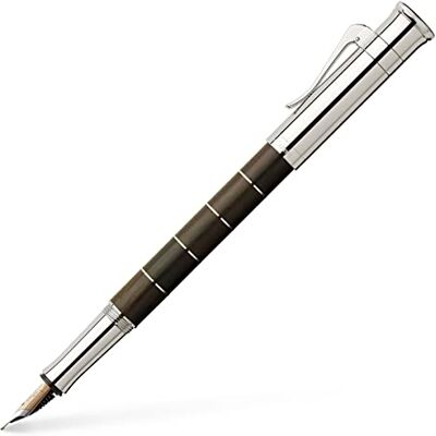 Graf von Faber-Castell 145800 Füllfederhalter Classic Anello Grenadill, Federbreite M Graf von Faber-Castell 145800 Füllfederhalter Classic Anello Grenadill, Federbreite M
