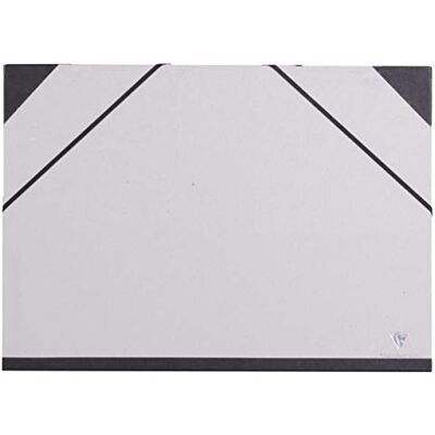 Clairefontaine 44614C Zeichenmappe mit Gummizug, praktisch und robust, DIN A3+, 1 Stück, grau Clairefontaine 44614C Zeichenmappe mit Gummizug, praktisch und robust, DIN A3+, 1 Stück, grau