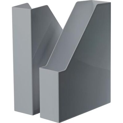 HAN Stehsammler i-LINE – 2 STÜCK, eleganter, moderner High-End Stehsammler für Hefte, Zeitschriften und Mappen bis Format DIN A4/C4, dunkelgrau, 16501-191 HAN Stehsammler i-LINE – 2 STÜCK, eleganter, moderner High-End Stehsammler für Hefte, Zeitschriften und Mappen bis Format DIN A4/C4, dunkelgrau, 16501-191