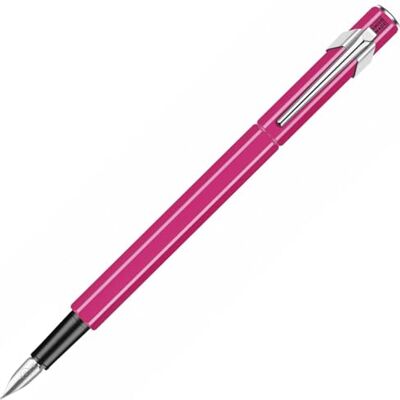 Caran d'Ache Caran d´Ache Füllfederhalter, purpur fluo, Feder B Caran d'Ache Caran d´Ache Füllfederhalter, purpur fluo, Feder B