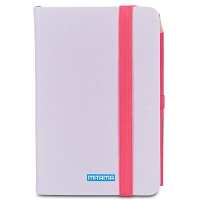 Mitama Wochenkalender 2026 POCKET LILLA, 9 x 14 cm, 18 Monate, Hardcover, FSC-Papier, Gummibandverschluss, inklusive Bleistift Mitama Wochenkalender 2026 POCKET LILLA, 9 x 14 cm, 18 Monate, Hardcover, FSC-Papier, Gummibandverschluss, inklusive Bleistift