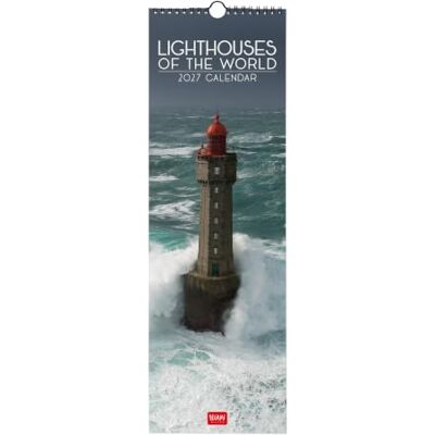 LEGAMI – Kalender 2027 Wandkalender, Lighthouses, 12 Monate, 16 x 49 cm LEGAMI – Kalender 2027 Wandkalender, Lighthouses, 12 Monate, 16 x 49 cm