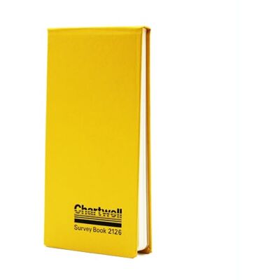 Exacompta Chartwell Kontrollbuch zur Feldmessung, 106 x 20,5 cm Exacompta Chartwell Kontrollbuch zur Feldmessung, 106 x 20,5 cm