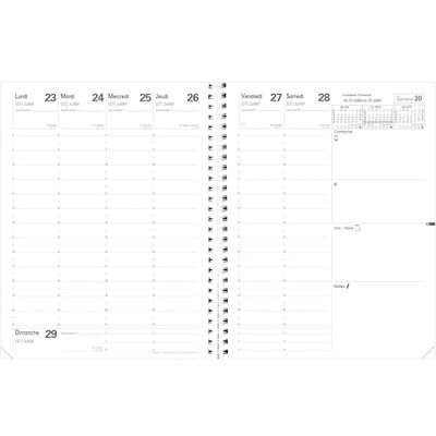 QUO VADIS Nachfüllpack Schülerkalender – Spiralbindung – 2025 – 2026 – Präsident S September – Wochenkalender – Französisch – 13 Monate von August bis August – 21 x 27 cm QUO VADIS Nachfüllpack Schülerkalender – Spiralbindung – 2025 – 2026 – Präsident S September – Wochenkalender – Französisch – 13 Monate von August bis August – 21 x 27 cm