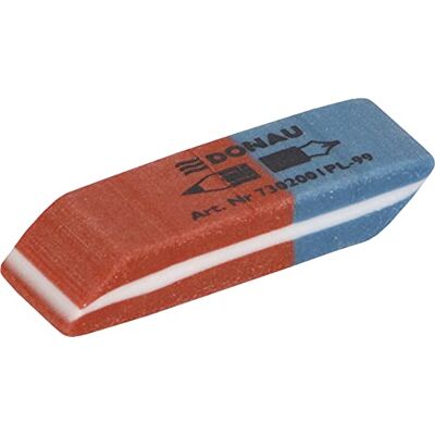 OFFICER PRODUCTS DONAU 7302001PL-99 Radiergummi / 80 Stück/Farbe: Blau/Rot/Radierer für Bleistifte und Kugelschreiber/aus Hochwertigem Kautschuk/Hergestellt Beideseitig Verwendbar/ 40 x 14 x 8 mm OFFICER PRODUCTS DONAU 7302001PL-99 Radiergummi / 80 Stück/Farbe: Blau/Rot/Radierer für Bleistifte und Kugelschreiber/aus Hochwertigem Kautschuk/Hergestellt Beideseitig Verwendbar/ 40 x 14 x 8 mm