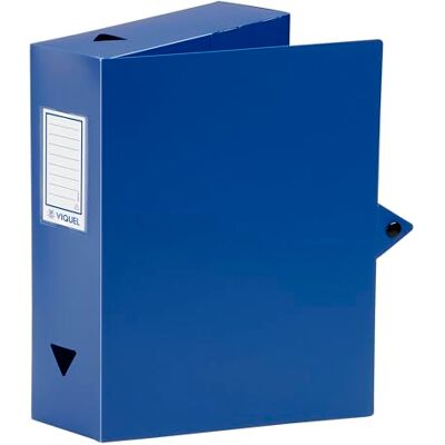 Viquel Class Doc Heftbox Polypropylen, Rücken 80 mm blau Viquel Class Doc Heftbox Polypropylen, Rücken 80 mm blau