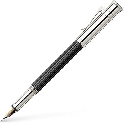 Graf von Faber-Castell 145551 Füllfederhalter Classic, Ebenholz, Federbreite F Graf von Faber-Castell 145551 Füllfederhalter Classic, Ebenholz, Federbreite F