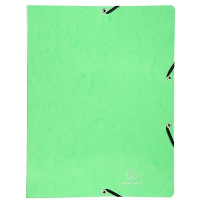Exacompta "iderama" 32 x 25 cm 15 mm 2-Ring Binder Mit Elastisch – Lime (20 Stück) Exacompta "iderama" 32 x 25 cm 15 mm 2-Ring Binder Mit Elastisch – Lime (20 Stück)