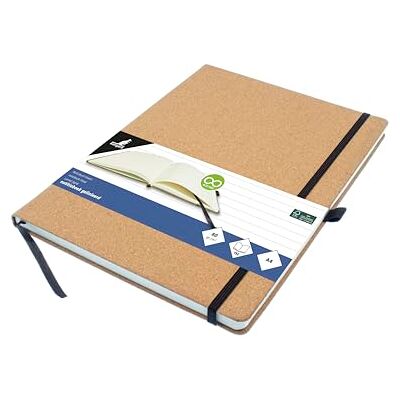 Kangaro Notizbuch A4 Kork liniert HC 96 blatt 80 Gramm Kangaro Notizbuch A4 Kork liniert HC 96 blatt 80 Gramm
