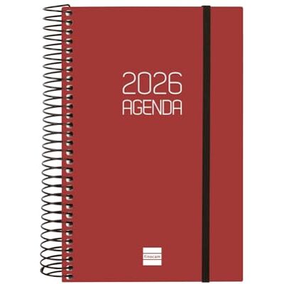 Finocam Flacher Cocktailkalender 2026, Woche, horizontaler Ansicht, Januar 2026 Dezember 2026, 12 Monate, Blau, Spanisch Finocam Flacher Cocktailkalender 2026, Woche, horizontaler Ansicht, Januar 2026 Dezember 2026, 12 Monate, Blau, Spanisch