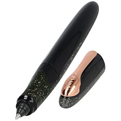 Online Air Tintenroller Black Rose inkl. Kombipatrone Qualitativer Rollerpen mit ergonomischem Dreiecks-Design Magic Ball Technik für Rechts- & Linkshänder in Strichstärke 0,7 mm Nachfüllbar Online Air Tintenroller Black Rose inkl. Kombipatrone Qualitativer Rollerpen mit ergonomischem Dreiecks-Design Magic Ball Technik für Rechts- & Linkshänder in Strichstärke 0,7 mm Nachfüllbar