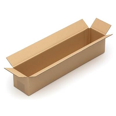 KK Verpackungen Versandkartons 500 x 100 x 100 mm Braun 1-wellig (Außenmaß 506 x 106 x 110 mm) 25 Stück, Faltkartons Kartons für Versand als DHL Päckchen M DPD Hermes GLS Paketklasse M (KK148) KK Verpackungen Versandkartons 500 x 100 x 100 mm Braun 1-wellig (Außenmaß 506 x 106 x 110 mm) 25 Stück, Faltkartons Kartons für Versand als DHL Päckchen M DPD Hermes GLS Paketklasse M (KK148)