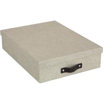 BIGSO BOX OF SWEDEN BIGSO OSKAR Dokumentenbox A4 – Aufbewahrungsbox mit Deckel und Griff – Schreibtischablage für Papier, Broschüren & Dokumente – Regal Aufbewahrungsbox aus Faserplatte und Papier – beige BIGSO BOX OF SWEDEN BIGSO OSKAR Dokumentenbox A4 – Aufbewahrungsbox mit Deckel und Griff – Schreibtischablage für Papier, Broschüren & Dokumente – Regal Aufbewahrungsbox aus Faserplatte und Papier – beige