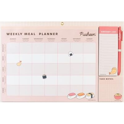 Grupo Erik Magnetischer Speiseplan Pusheen Cat Menü Planer mit Notizzettel, Kugelschreiber und Einkaufsliste Magnetisch Kühlschrank 21,3 x 29 cm Kawaii Sachen Offizieller Pusheen Merch Geschenke Grupo Erik Magnetischer Speiseplan Pusheen Cat Menü Planer mit Notizzettel, Kugelschreiber und Einkaufsliste Magnetisch Kühlschrank 21,3 x 29 cm Kawaii Sachen Offizieller Pusheen Merch Geschenke