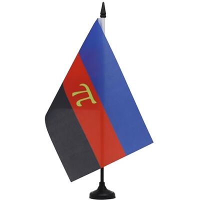AZ FLAG Tischflagge Polyamorie Stolz 21x14 cm Kunststoffsockel Für innen Union Jack Tischflagge genähte Ausführung mit verstärkten Kanten mit Kunststoffstab 100D Polyester AZ FLAG Tischflagge Polyamorie Stolz 21x14 cm Kunststoffsockel Für innen Union Jack Tischflagge genähte Ausführung mit verstärkten Kanten mit Kunststoffstab 100D Polyester