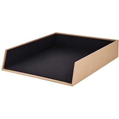 Rössler SOHO Briefablage A4 Dokumentenablage A4 Schreibtisch Organizer aus Papier Ablagefächer stapelbar Büro Organizer Schreibtisch Zubehör 32 x 26 x 6 cm 1 Stück Farbe: Braun Kraft Rössler SOHO Briefablage A4 Dokumentenablage A4 Schreibtisch Organizer aus Papier Ablagefächer stapelbar Büro Organizer Schreibtisch Zubehör 32 x 26 x 6 cm 1 Stück Farbe: Braun Kraft