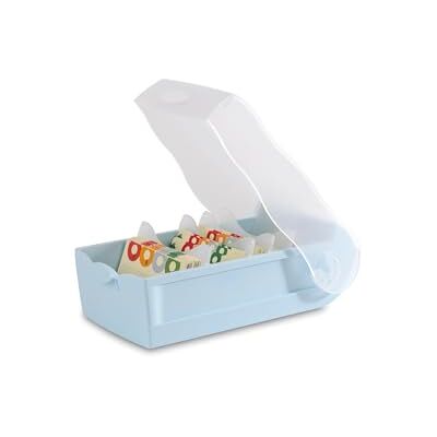HAN Lernkarteibox CROCO, einfach Vokabeln lernen mit 5-Fächer-Lernsystem, DIN A8 Karteikasten für 500 Karten, 998-884, transluzent/pastellblau HAN Lernkarteibox CROCO, einfach Vokabeln lernen mit 5-Fächer-Lernsystem, DIN A8 Karteikasten für 500 Karten, 998-884, transluzent/pastellblau