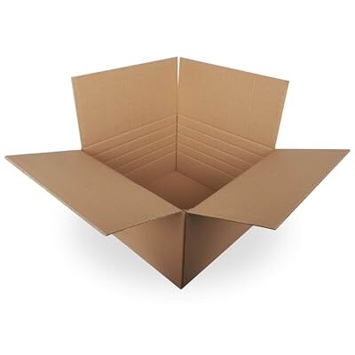 KK Verpackungen Versandkartons 530 x 530 x 310 mm Braun 2-wellig (Außenmaß 537 x 537 x 123-323 mm) Variable Höhe 10 Stück, Faltkartons Kartons für Versand als DHL Paket DPD Hermes GLS Paketklasse L KK Verpackungen Versandkartons 530 x 530 x 310 mm Braun 2-wellig (Außenmaß 537 x 537 x 123-323 mm) Variable Höhe 10 Stück, Faltkartons Kartons für Versand als DHL Paket DPD Hermes GLS Paketklasse L