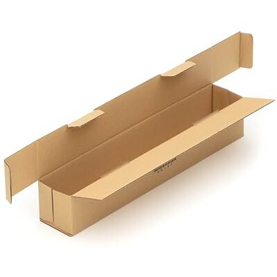 KK Verpackungen Versandkartons 450 x 75 x 75 mm Braun 1-wellig (Außenmaß 465 x 80 x 80 mm) 50 Stück, Faltkartons Kartons geeignet für Versand als DHL Päckchen M DPD Hermes GLS Paketklasse M (KK147) KK Verpackungen Versandkartons 450 x 75 x 75 mm Braun 1-wellig (Außenmaß 465 x 80 x 80 mm) 50 Stück, Faltkartons Kartons geeignet für Versand als DHL Päckchen M DPD Hermes GLS Paketklasse M (KK147)