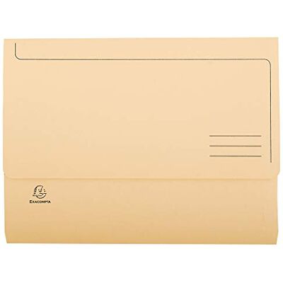 Exacompta 46774E 50er Pack Aktenmappen SUPER DIN A4. Aus stabilen Manila-Karton mit Beschriftungslinlien Pastellfarbe Lachs. Ideal für die Aufbewahrung Ihrer Dokumente Sammelmappe Exacompta 46774E 50er Pack Aktenmappen SUPER DIN A4. Aus stabilen Manila-Karton mit Beschriftungslinlien Pastellfarbe Lachs. Ideal für die Aufbewahrung Ihrer Dokumente Sammelmappe