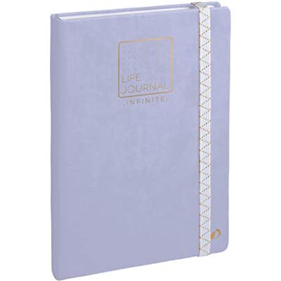 QUO VADIS 2371010Q Infinite Notizbuch 21, elastisch, 15 x 21 cm, Violett QUO VADIS 2371010Q Infinite Notizbuch 21, elastisch, 15 x 21 cm, Violett