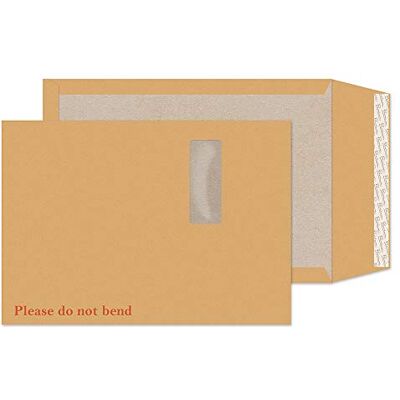 Blake Premium Avant Garde C4 229 x 324 mm, 130 g/m², schwer, extra stark, haftklebend, Fenster-Briefumschläge, Creme Manilla – 100 Stück Blake Premium Avant Garde C4 229 x 324 mm, 130 g/m², schwer, extra stark, haftklebend, Fenster-Briefumschläge, Creme Manilla – 100 Stück