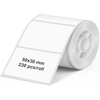 Olympia Label für PM220 50 × 30 mm 230 Etiketten wasserfest & abriebfest Etiketten für Etikettendrucker Olympia Label für PM220 50 × 30 mm 230 Etiketten wasserfest & abriebfest Etiketten für Etikettendrucker