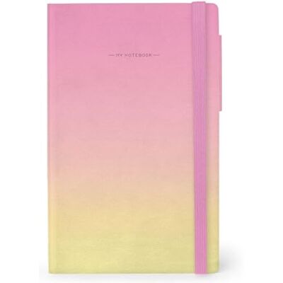 LEGAMI Blanko Notizbuch Medium, Sunrise Lover, 13 x 21 cm für Büro, Schule, Schreiben, Hausnotizen, Elfenbeinpapier 90 g/m², 192 nummerierte Seiten LEGAMI Blanko Notizbuch Medium, Sunrise Lover, 13 x 21 cm für Büro, Schule, Schreiben, Hausnotizen, Elfenbeinpapier 90 g/m², 192 nummerierte Seiten