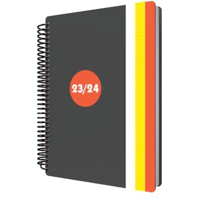 Collins Debden Delta Academic 2023-24 A5 Tagesansicht, Jahresplaner, Schul- oder Universitäts-Tagebuch, August 2023 bis August 2024, Orange – FP51M.44-2324 Collins Debden Delta Academic 2023-24 A5 Tagesansicht, Jahresplaner, Schul- oder Universitäts-Tagebuch, August 2023 bis August 2024, Orange – FP51M.44-2324