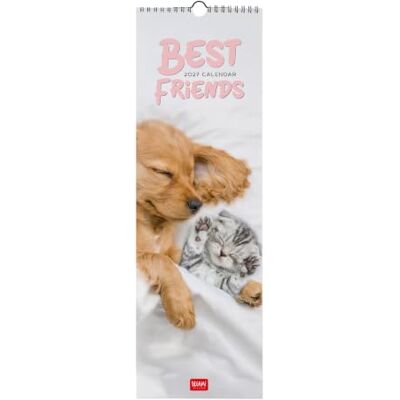LEGAMI – Kalender 2027 Wandkalender, Best Friends, 12 Monate, 16 x 49 cm LEGAMI – Kalender 2027 Wandkalender, Best Friends, 12 Monate, 16 x 49 cm